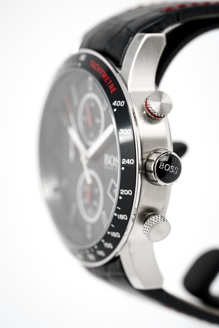 Hugo Boss Men's Watch Chronograph Rafale Black - HB1513390 - Image 4